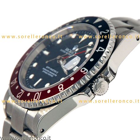 orologi da uomo rolex gmt master nero 16710 3168 movimento|rolex model 16710 vs 16760.